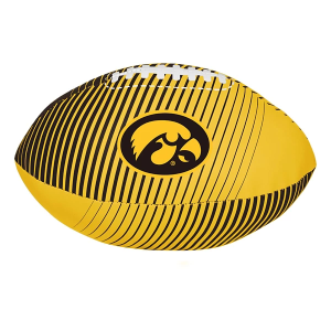 Logo Brands Iowa Hawkeyes Mega Plush Football