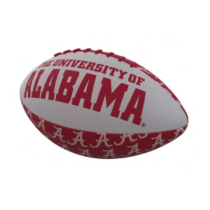 Logo Brands Alabama Crimson Tide Rubber Mini-Size Rubber Football