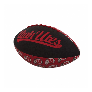 Logo Brands Utah Utes Mini-Size Rubber Football