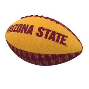Logo Brands Arizona State Sun Devils Mini-Size Rubber Football