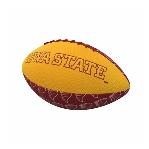 Logo Brands Iowa State Cyclones Mini-Size Rubber Football