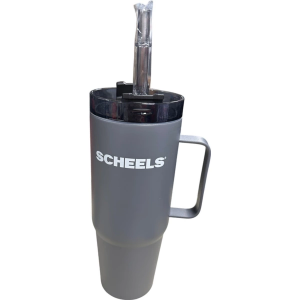 Scheels Tapered Tumbler with Straw