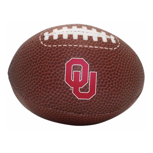 Logo Brands Oklahoma Sooners Micro Soft Football