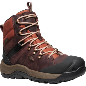 Women's KEEN Revel IV Mid Polar Waterproof Hiking Winter Boots Outdoor 9.5 Andorra/Safari