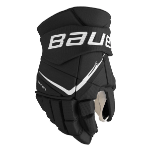 Intermediate Bauer Vapor FLYPRO Hockey Hockey Gloves 13" Black/White