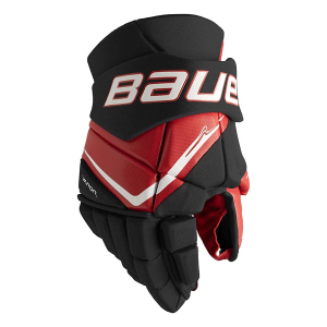 Senior Bauer FLY40 Hockey Hockey Gloves 14" Black/Red