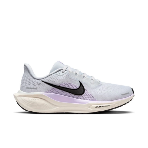 Women's Nike Pegasus 41 Running Shoes 8 Regular Pure Platinum/Black-Lilac Bloom