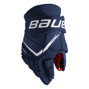 Junior Bauer FLY40 Hockey Hockey Gloves 11" Navy
