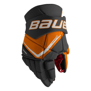 Junior Bauer FLY40 Hockey Hockey Gloves 10" Black/Orange