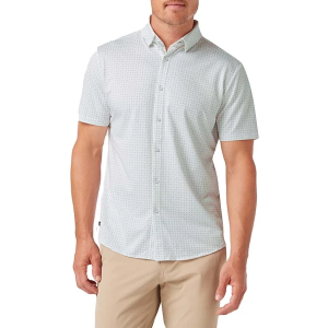 Men's Mizzen+Main Halyard Button Up Shirt Medium Pale Green Pyramid