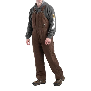 Men's Berne Apparel Heartland Washed Duck bibs-coveralls