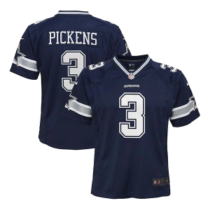 Dallas Cowboys George Pickens #3 Nike Game Kids' Jersey Medium Navy
