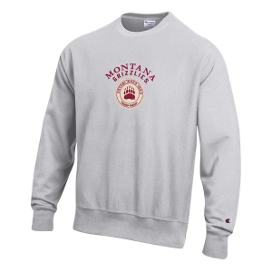 Montana Grizzlies Champion Crew XLarge Silver