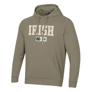 Notre Dame Fighting Irish Champion Hoodie XLarge Tan