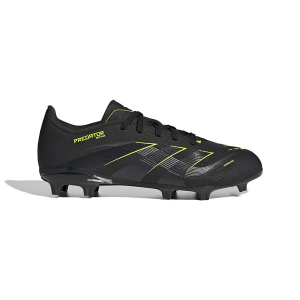 Kids' adidas Predator League FG/MG Molded Soccer Cleats Little 13Y Black/Lemon/Black