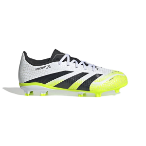 Kids' adidas Predator League FG/MG Molded Soccer Cleats Little 3 Lemon/Black/White