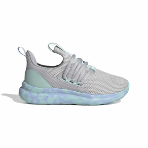 Kids' adidas Lite Racer Adapt 7.0 Shoes Little 3 Regular Blue/Grey/Heather