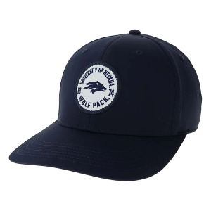Nevada Wolf Pack Legacy Bowler Flexfit Hat S/M Navy