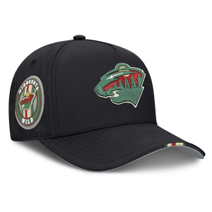Minnesota Wild Fanatics 2025 Draft Adjustable Hat One Size Black