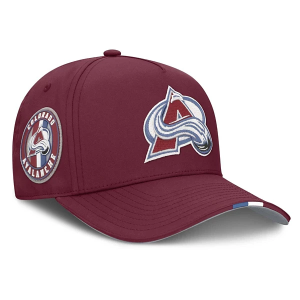 Colorado Avalanche Fanatics 2025 Draft Adjustable Hat One Size Red