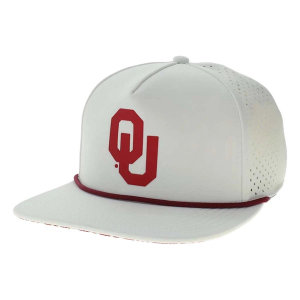 Oklahoma Sooners Legacy Country Club Adjustable Hat One Size White