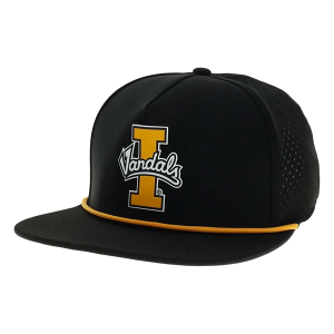 Idaho Vandals Legacy Country Club Wordmark Adjustable Hat One Size Black