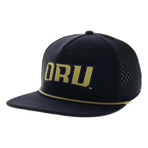 Oral Roberts Golden Eagles Legacy Country Club Wordmark Adjustable Hat One Size Navy