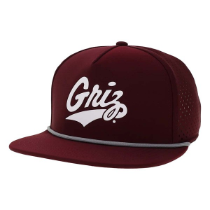 Montana Grizzlies Legacy Country Club Wordmark Adjustable Hat One Size Maroon