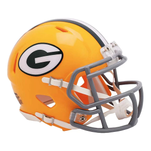 Riddell Green Bay Packers 1961-1979 Throwback Speed Mini Helmet
