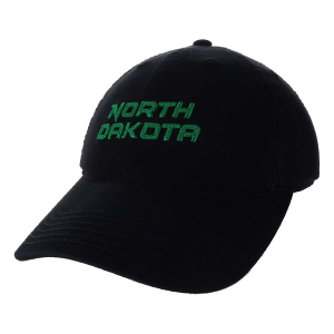 North Dakota Fighting Hawks Legacy Athletic Ezy Chains Kids' Adjustable Hat One Size Black
