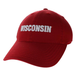 Wisconsin Badgers Legacy Athletic Ezy Chains Kids' Adjustable Hat One Size Scarlet
