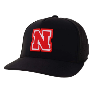 Nebraska Cornhuskers Legacy Athletic Ycut Kids' Adjustable Hat One Size Black
