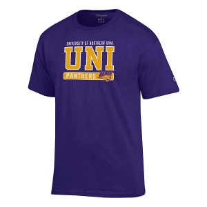 Northern Iowa Panthers Champion Fresh 25 T-Shirt 2XLarge Purple