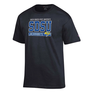 South Dakota State Jackrabbits Champion Fresh 25 T-Shirt 2XLarge Black