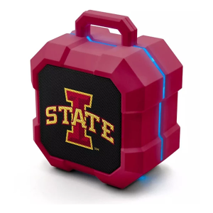 Prime Brands Group Iowa State Cyclones LED Shock Box Bluetooth Speaker