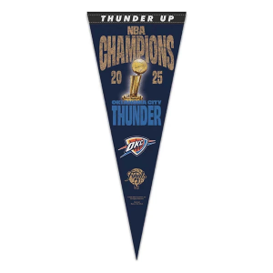 Wincraft Oklahoma City Thunder 2025 NBA Finals Champions Premium Pennant