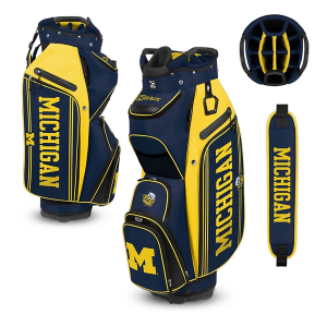Team Effort Michigan Wolverines Bucket III Cooler Cart Golf Bag