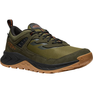 Men's KEEN Hightrail Hiking Shoes 10 Regular Winter Moss/Gold Flame