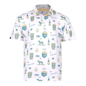 Men's Swannies Jerry Polo Large White