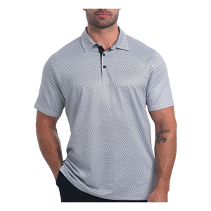 Men's Antigua Intersect Polo Medium White/Black