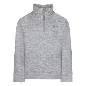Kids' Under Armour Fleece 1/4 Zip Pullover 5 Steel