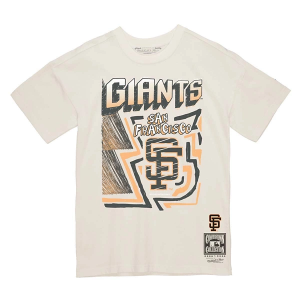 San Francisco Giants Sketch T-Shirt Medium Cream