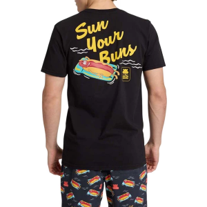 Men's Party Pants Sun Your Buns T-Shirt Medium Black
