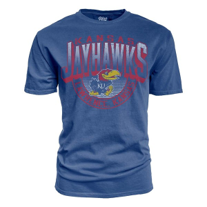 Kansas Jayhawks Blue 84 Last Penny T-Shirt Large Royal