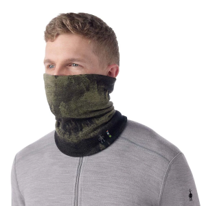 Smartwool Thermal Merino Reversible Neck Gaiter One Size North Woods Foggy Pines
