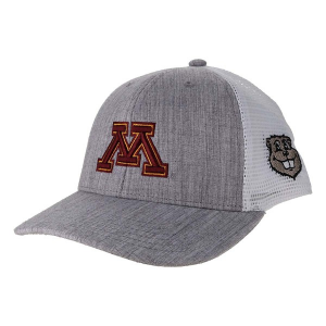 Minnesota Golden Gophers Legacy Athletic Mid-Pro Kids' Adjustable Hat One Size Grey Heather