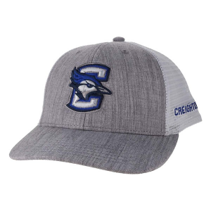 Creighton Bluejays Legacy Athletic Mid-Pro Kids' Adjustable Hat One Size Grey Heather