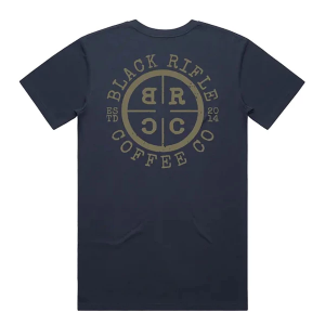 Men's Black Rifle Coffee Company Special Elite T-Shirt 2XLarge Midnight Navy