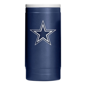Logo Brands Dallas Cowboys Flipside Powder Coat Slim Can Coolie
