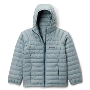 Girls' Columbia Powder Lite II Puffer Jacket Small Crushed Blue